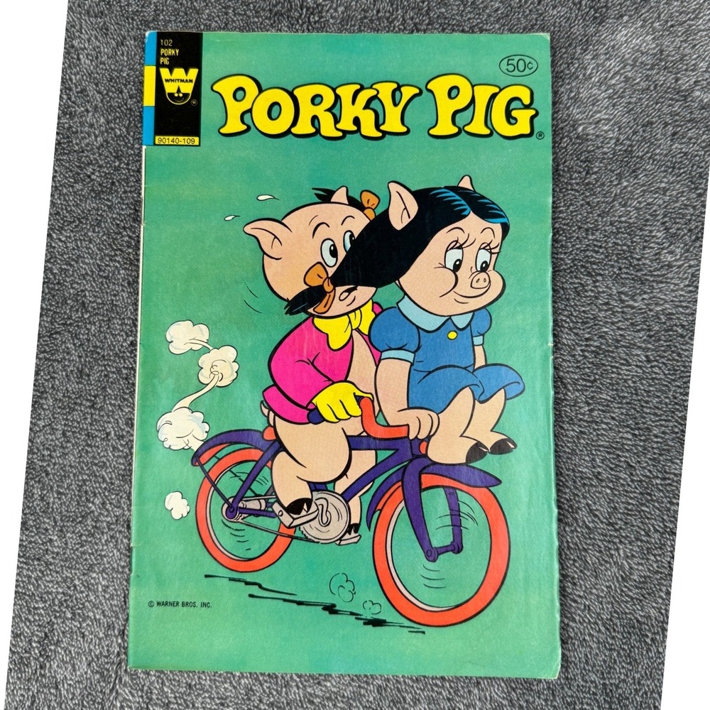 Porky‎ Pig #102 Whitman 1981 Looney Tunes Warner Bros Vintage Comic Book